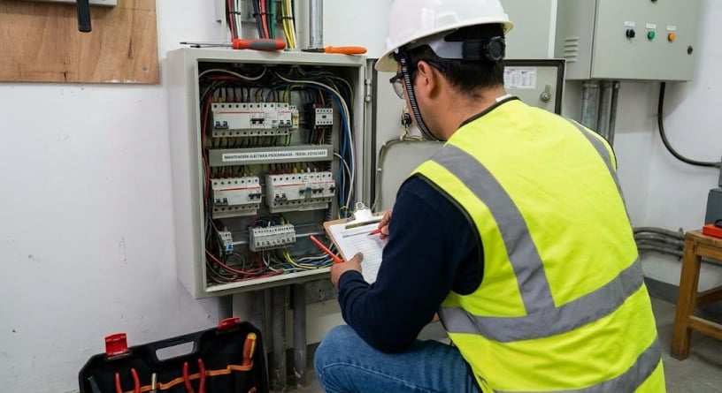 mantencion electrica programada